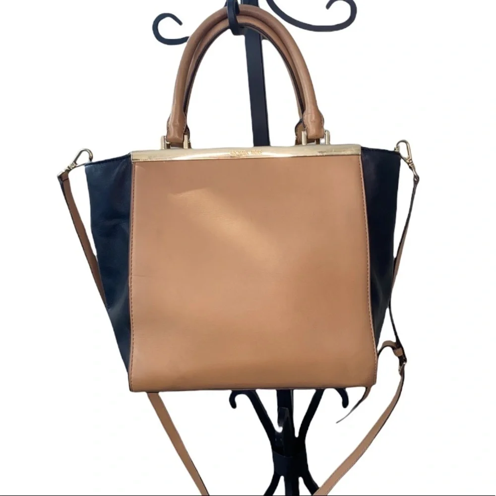 Michael Kors Lana Colorblock Leather Medium Bag
